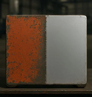 Laserverwijdering van verf